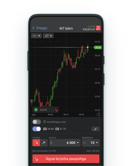 Smartfon savdo ilovasi